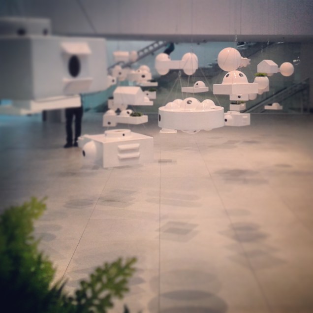 La mostra interna del Padiglione del Brasile