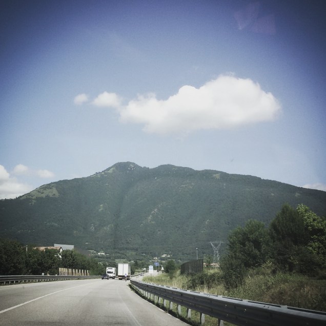 Lungo la strada per raggiungere il monte Pasubio