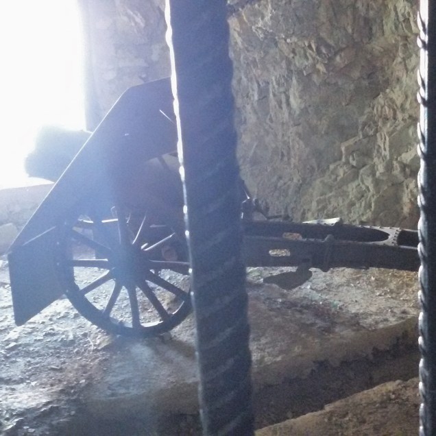 Obice da 75/13 situata nella galleria n°8