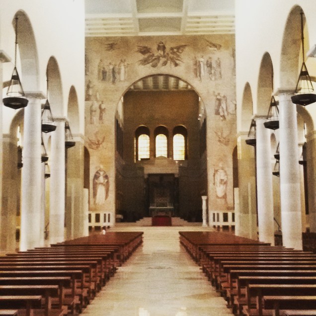 Una fotografia dell'interno della Cattedrale di Benevento