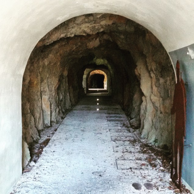 L'ingresso alle cannoniere del monte Brestovec