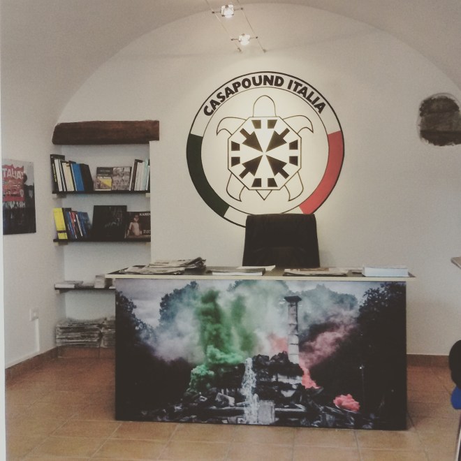 L'interno della sede di Gorizia