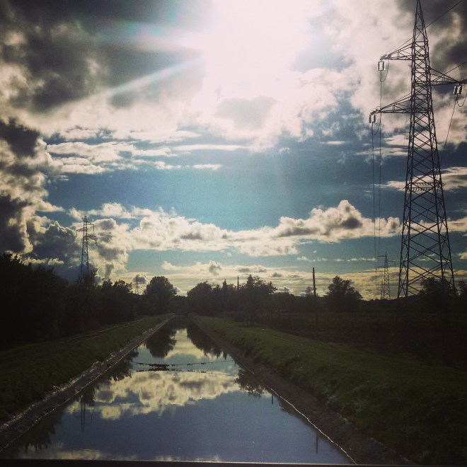Passeggiata fino all'Isonzo (dopo un'abbondante piovuta)
