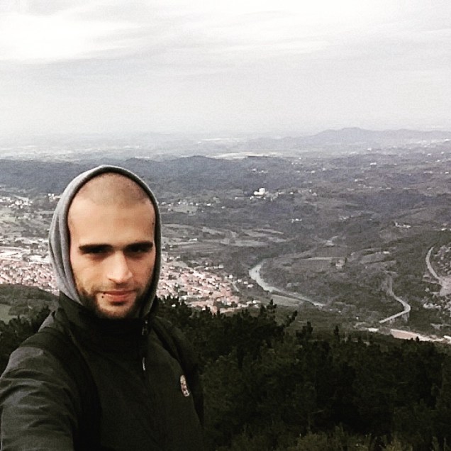 Un selfie con Nova Gorica e Gorizia sullo sfondo