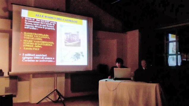 Il dott. Claudio Fabbro (sulla destra), durante il suo intervento