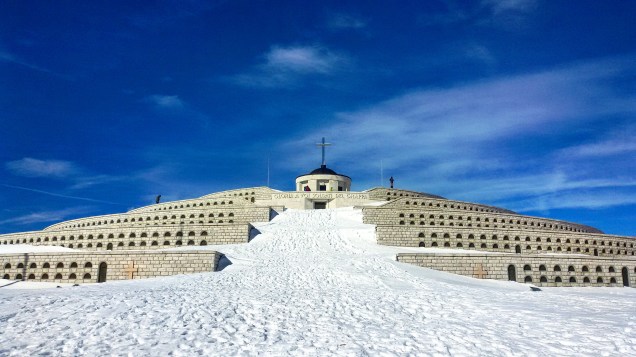 Visita al sacrario militare di Cima Grappa 4