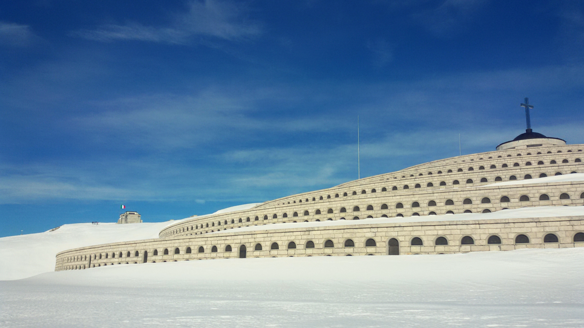 Visita al sacrario militare di Cima Grappa - Coperta