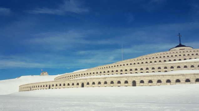 Visita al sacrario militare di Cima Grappa - Coperta