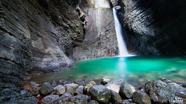 Slap Kozjak, la cascata di smeraldo