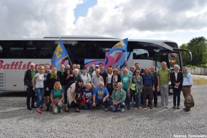 Foto di militanti leghisti