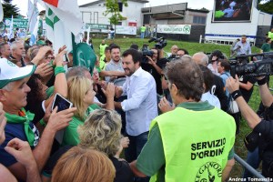 Matteo incontra i supporter