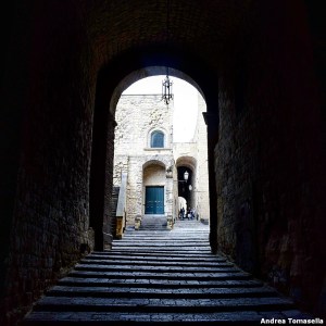 Scala di ingresso Castel dell'Ovo