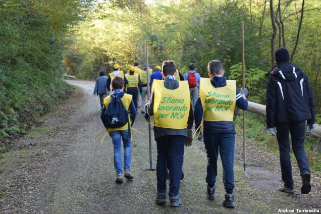 Puliamo il Mondo sul monte Calvario