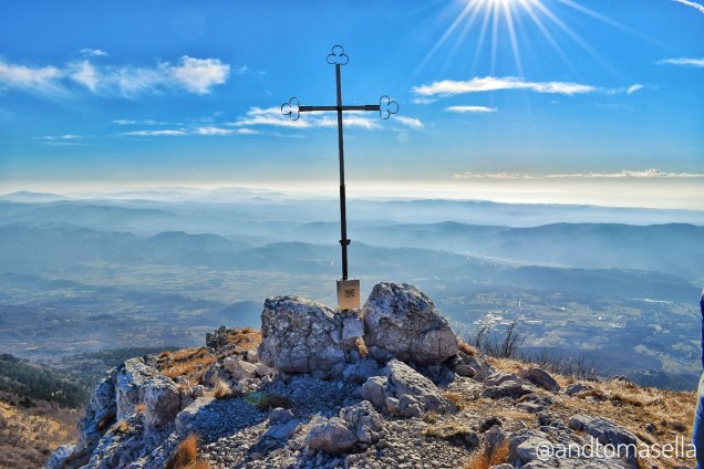 la cima del Veliki Rob