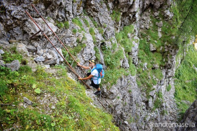 scala per superare la Forca Glome