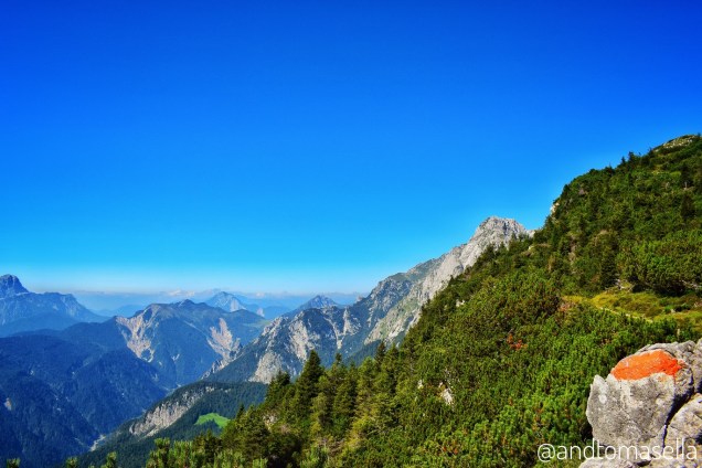 bivio che separa Malvuerich Basso e Alto