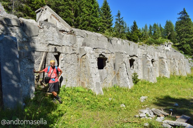 ricovero della Grande Guerra sul Malvuerich