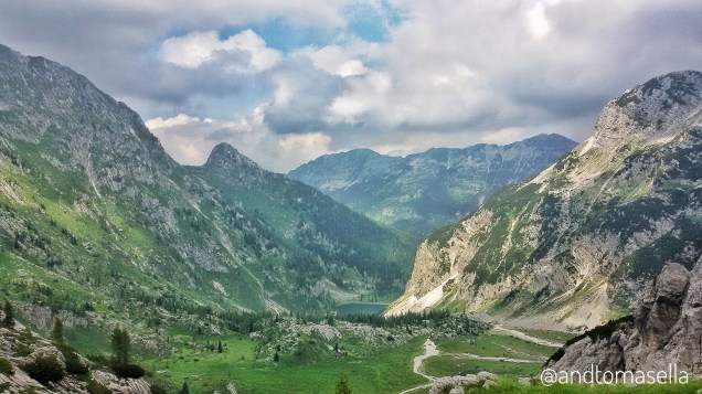 bella vista sul Monte Nero