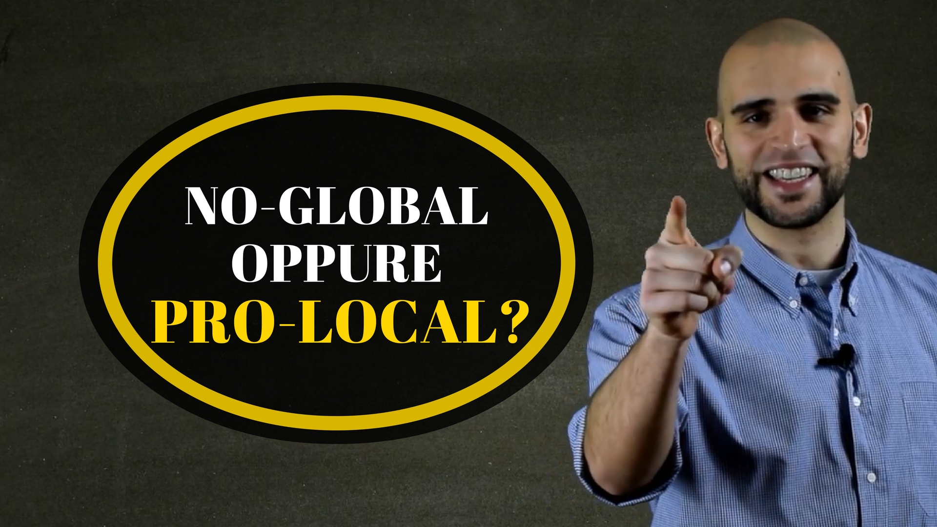 immagine su no global e pro local