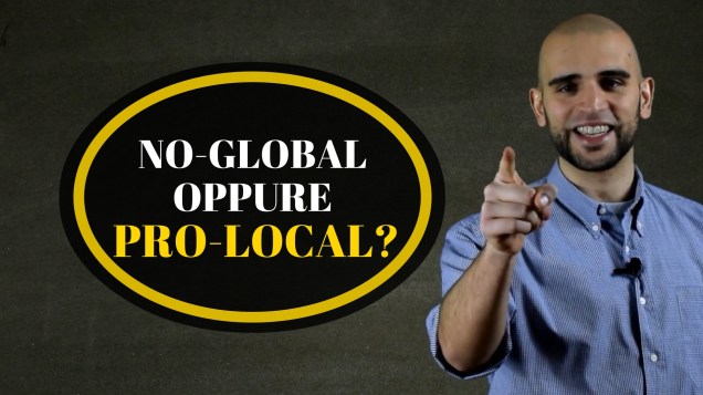 immagine su no global e pro local