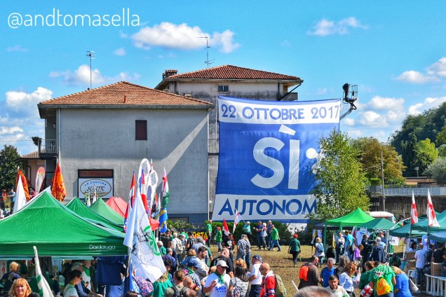 cartello 22 ottobre 2017 sì autonomia