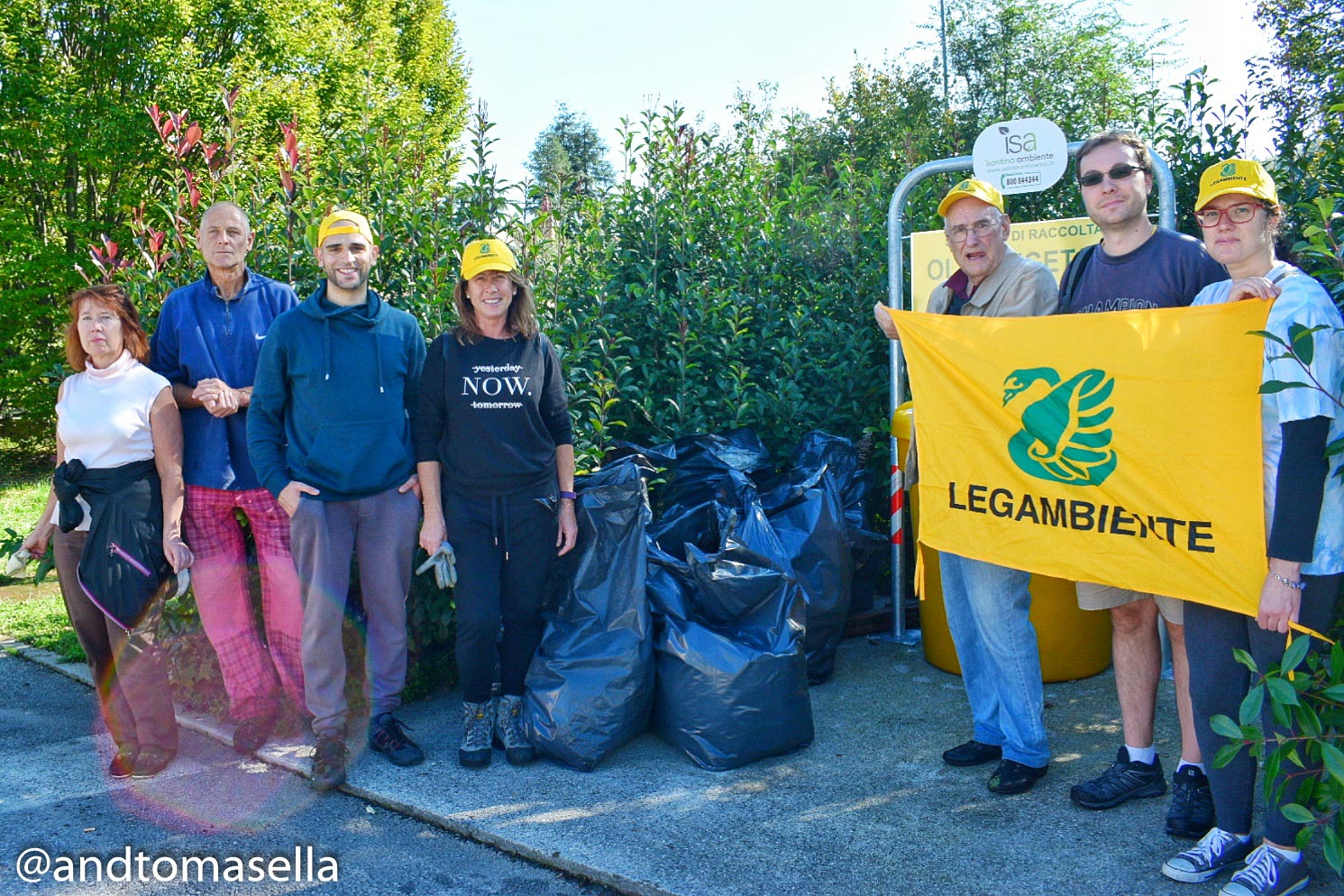 legambiente gorizia foto di gruppo puliamo il mondo 2017