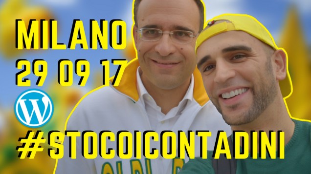 roberto moncalvo andrea tomasella sto coi contadini milano foto report manifestazione