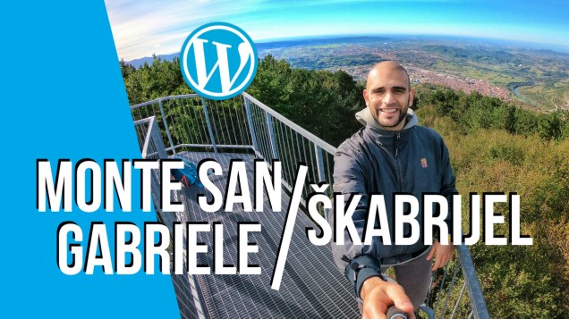 selfie andrea tomasella monte san gabriele skabrijel guida visita informazioni