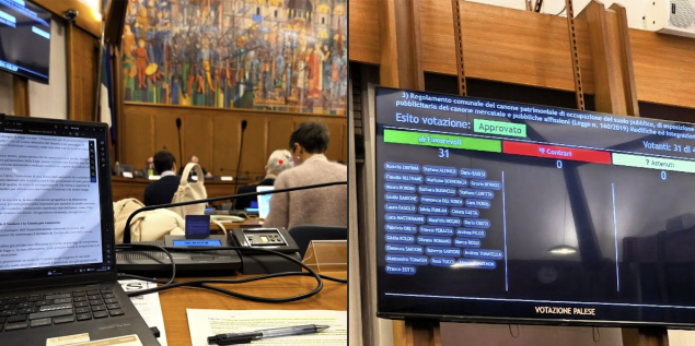 sala del consiglio comunale di gorizia