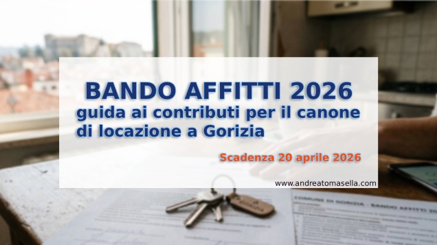 Bando affitti Gorizia 2026: guida ai contributi per il canone di locazione