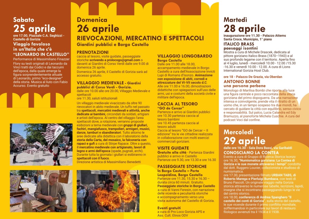 Programma dettagliato e foto delle rievocazioni storiche di Contea 2026